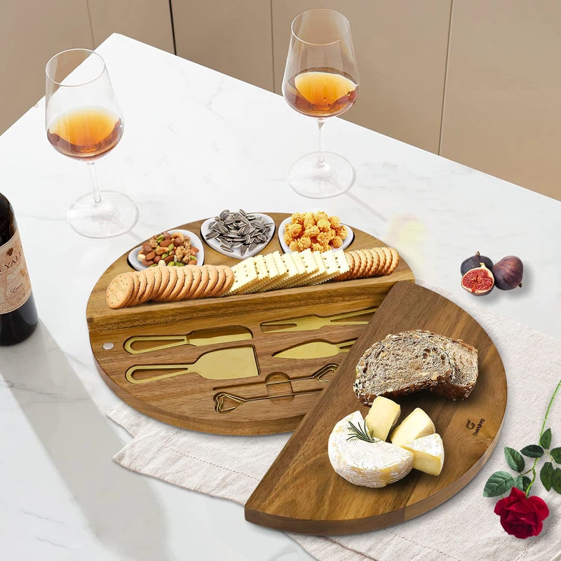 Acacia Wood Charcuterie Board Set 7 Acacia Wood Charcuterie Board Set 7